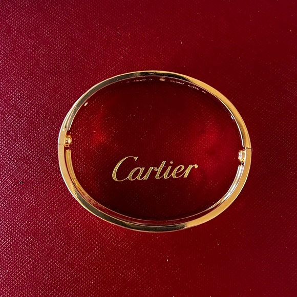 Cartier Love Double Bracelet with Diamonds - Picture 9 of 9